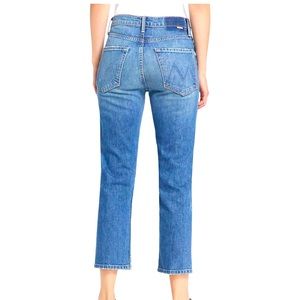 NWOT Mother Cropped Jeans - The Tomcat Running with Scissors